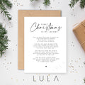 First Christmas as my Mummy from Baby with Poem A5 Greeting Card with envelope, Mummy's first Christmas, Christmas Card for Mummy, Poem Card