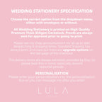 PERSONALISED A6 Black and White Save The Date Printed Invitations Monochrome Save The Dates Printed with Optional Envelopes