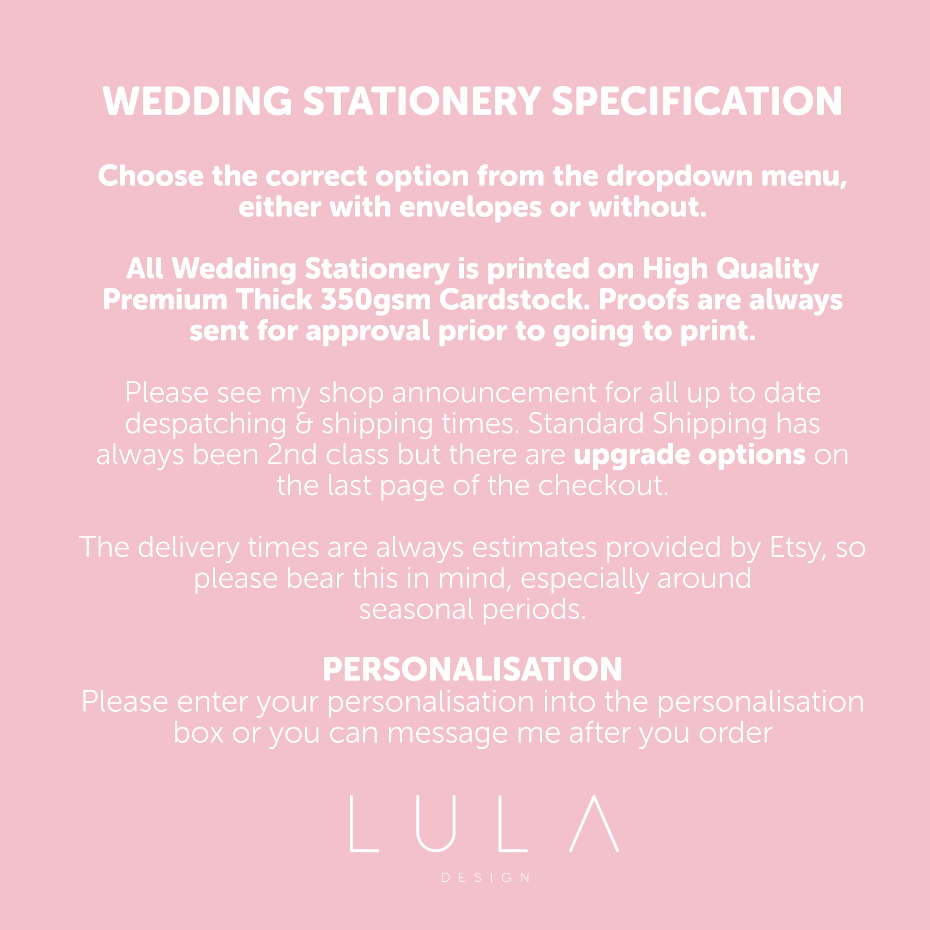 PERSONALISED A6 Black and White Save The Date Printed Invitations Monochrome Save The Dates Printed with Optional Envelopes