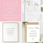 PERSONALISED Beige Neutral Baby Shower Sign PRINTED Baby Shower Welcome Sign Party Baby Beige Baby Shower Sign A1 A2 A3