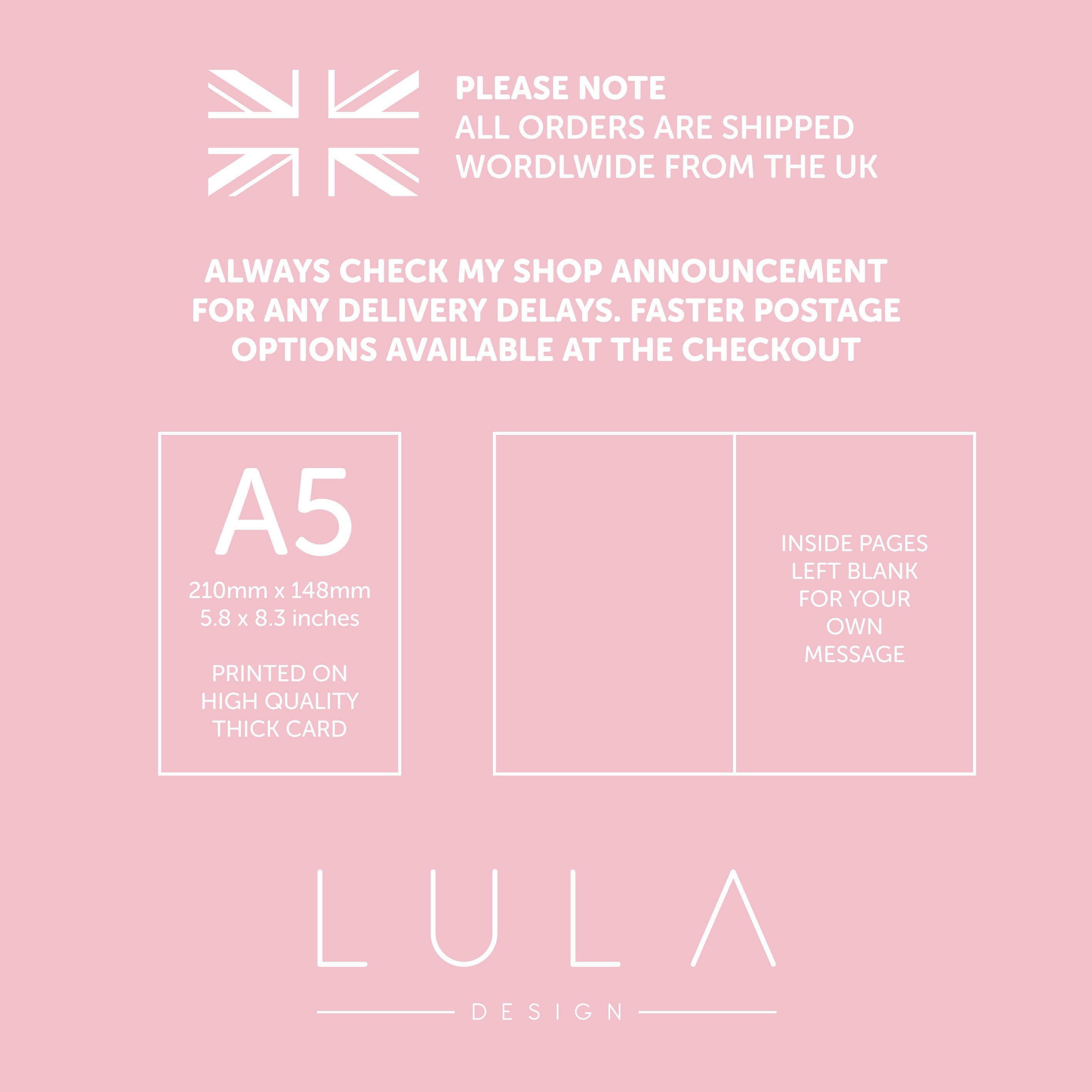 Grandma to be Poem Pregnancy Announcement A5 Card with envelope, Pregnancy Reveal, Grandma to be, Grandparent to be Reveal Card Announcement