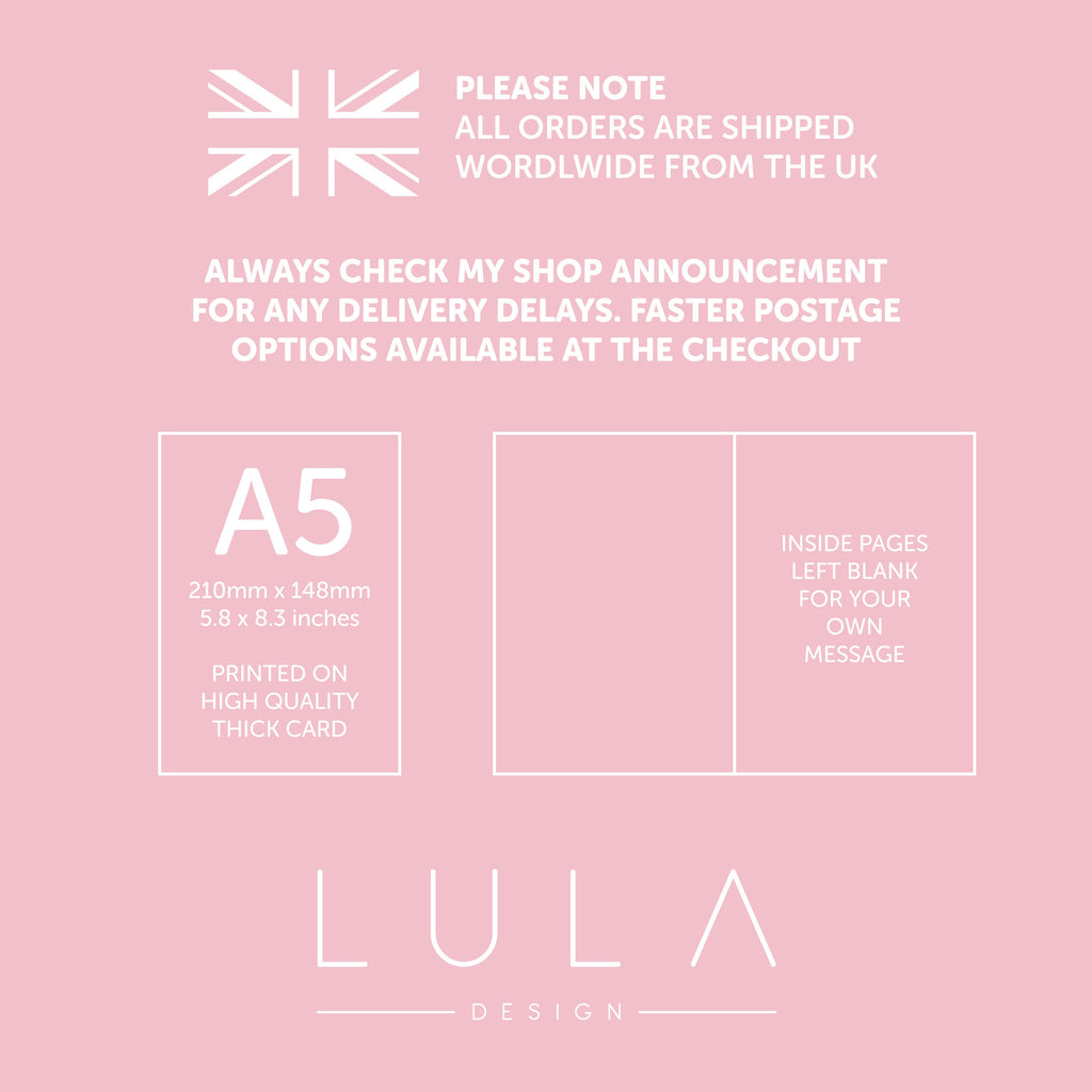 All about my Teacher fillable A5 Card & Kraft envelope Card for Teacher Thankyou Teacher Card End of Term Card School Leaver Card