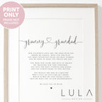 Granny and Grandad Poem A4 or A5 PRINT, Granny and Grandad Gift, Grandparent Poem, Gift for Grandparents, Grandparent Christmas Gift, Granny