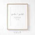 GRANDMA and GRANDAD Love from Bump A4 or A5 Unframed PRINT, Pregnancy Announcement, Bump to Grandma & Grandad, Grandparents to be Print