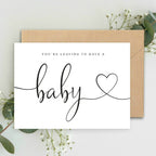 You're leaving to have a Baby A5 Card with envelope, Maternity Leave Card, Having a Baby Card, New Mum to be Card, Maternity Leave work